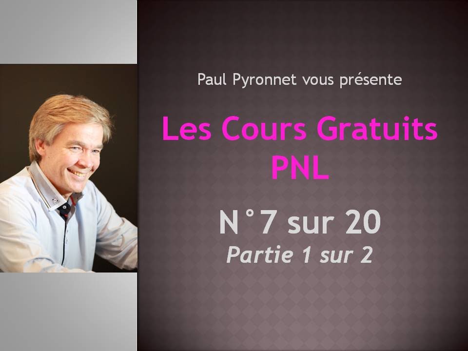 La PNL - Paul Pyronnet